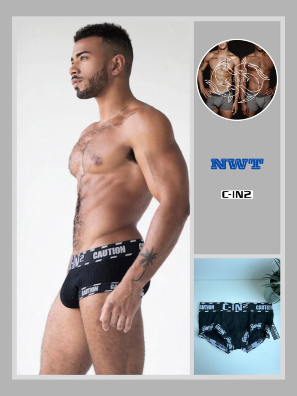 C-IN2 - Caution - Front Fly Trunk - Blaze Black (M)